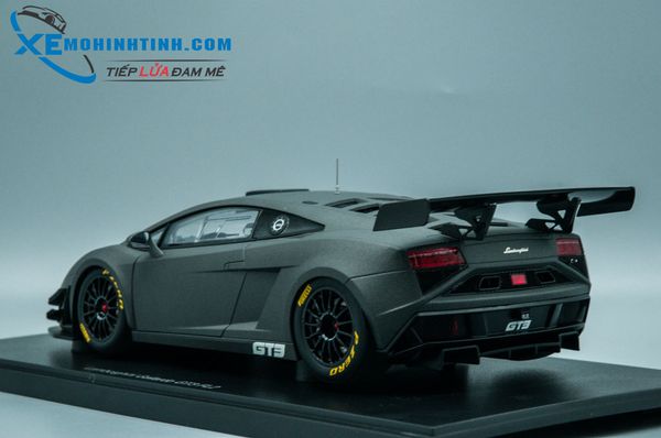 XE MÔ HÌNH LAMBORGHINI GALLARDO GT3 FL2 2013 1:18 AUTOART (XÁM)