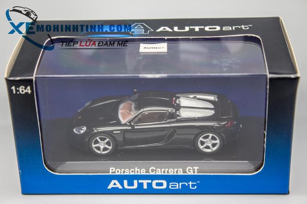 Xe Mô Hình Porsche Carrera Gt 1:64 Autoart (Đen)