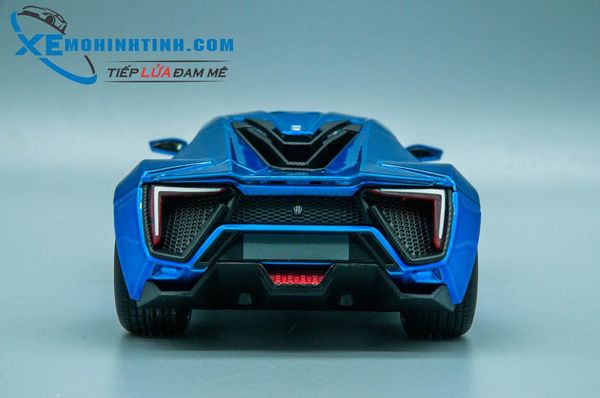 XE MÔ HÌNH LYKAN HYPERSPORT 1:24 JADA TOYS (XANH DƯƠNG)