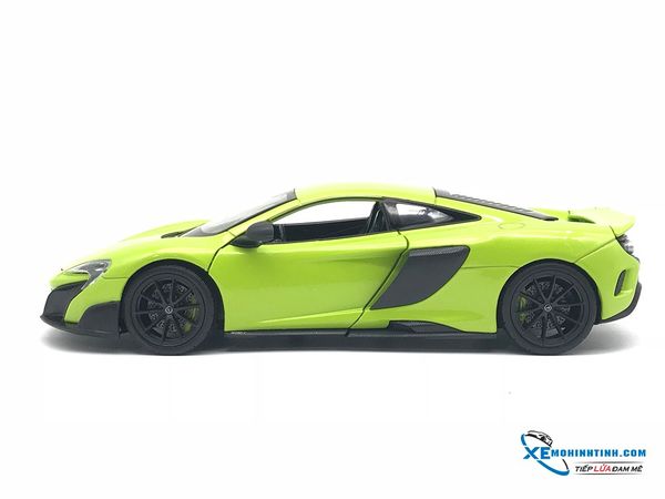 Xe Mô Hình McLaren 675LT 1:24 Welly ( Xanh Chuối )