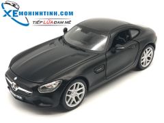 XE MÔ HÌNH MERCEDES-BENZ AMG GT 1:24 MAISTO (ĐEN NHÁM)