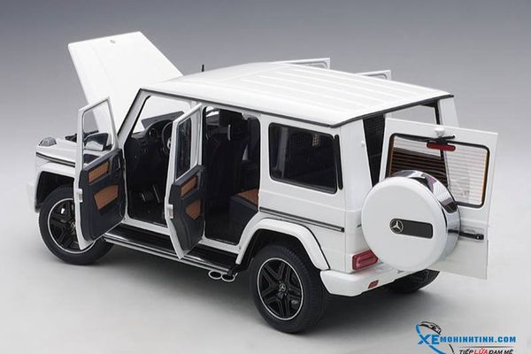 XE MÔ HÌNH MERCEDES-AMG G63 2017 (GLOSS WHITE) 1/18 AUTOART