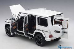 XE MÔ HÌNH MERCEDES-AMG G63 2017 (GLOSS WHITE) 1/18 AUTOART