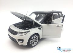 Xe Mô Hình Range Rover Sport 2014 1:24 Welly (Trắng)