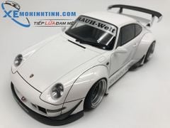 1/18 RWB 993 (WHITE/GUN GREY WHEELS)