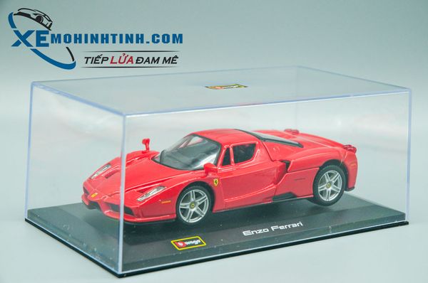 XE MÔ HÌNH FERRARI ENZO 1:32 BBURAGO (ĐỎ)