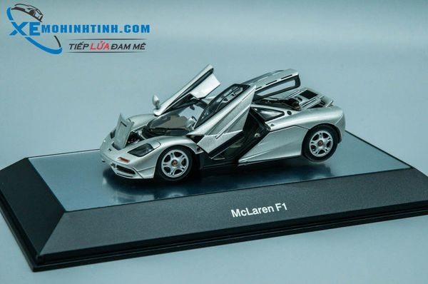 Xe Mô Hình Mclaren F1 1:43 Autoart (Bạc)