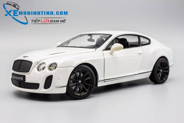 XE MÔ HÌNH BENTLEY CONTINENTAL 1:24 MZ (TRẮNG)