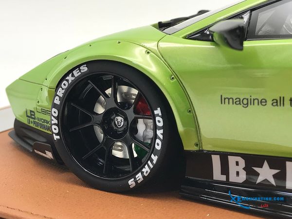 LB1866(GR-D) MH LB WALKS LAMBORGHINI MURCIELAGO LP640 (GREEN-DA)