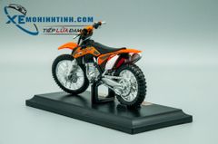 XE MÔ HÌNH KTM 450 SX-F 1:18 MAISTO (CAM)