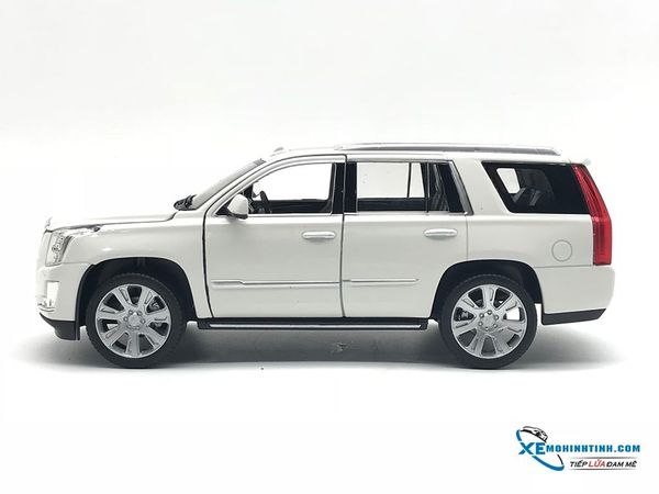 Xe Mô Hình Cadillac Escalade 2017 1:24 Welly ( Trắng )