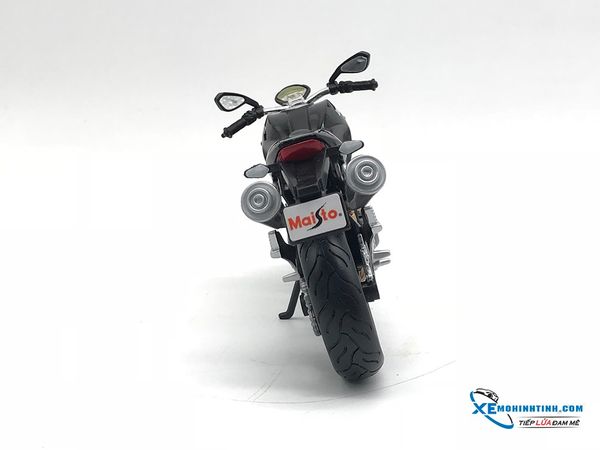 XE MÔ HÌNH DUCATI MONSTER 696 1:12 (ĐEN)