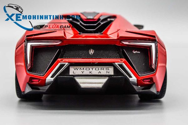 XE MÔ HÌNH LYKAN HYPERSPORT 1:18 AUTOCRAFT (ĐỎ)