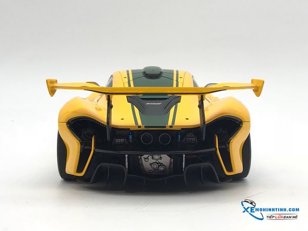 McLaren P1 GTR (YELLOW/GREEN STRIPES #51)