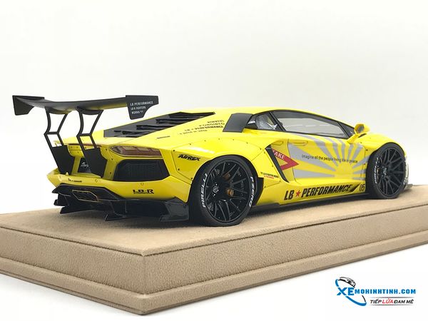 LB1864(Y-D) MH LB WALKS LAMBORGHINI AVENTADOR LP700-4 (YELLOW-DA)