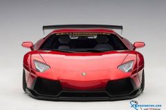 XE MÔ HÌNH LIBERTY WALK LB-WORKS LAMBORGHINI AVENTADOR (METALLIC RED) 1/18 AUTOART