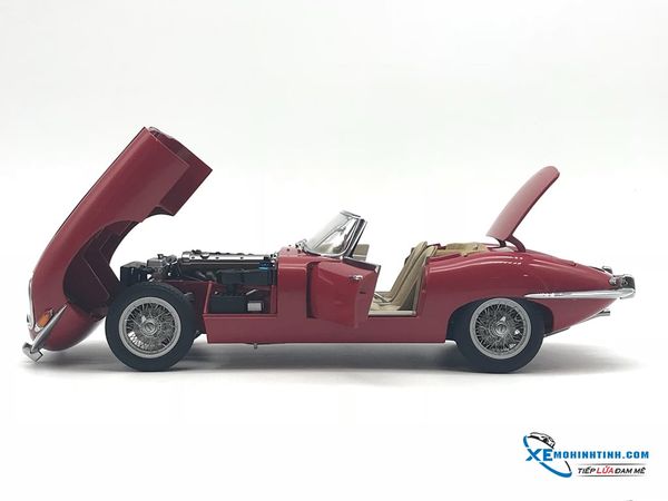 Jaguar  E-TYPE ROADSTER SERIES I 3.8  Autoart 1:18 (Đỏ)