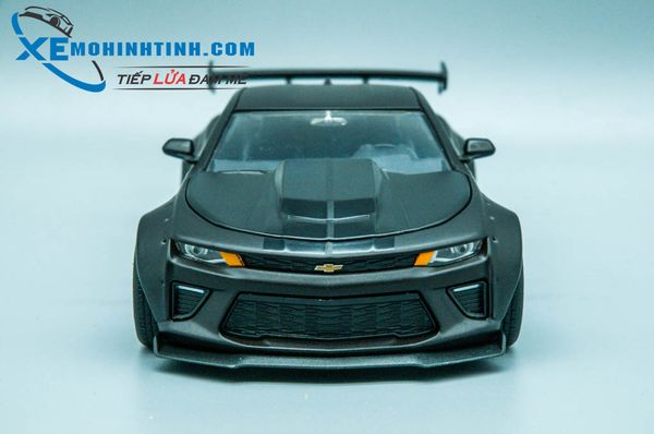 Xe Mô Hình Chevy 2016 Camaro Ss Widebody Gt Wing 1:24 Jada Toys (Đen Nhám)