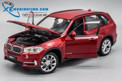 XE MÔ HÌNH BMW X5 1:24 WELLY (ĐỎ)