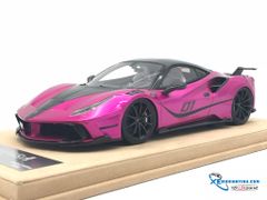 Ferrari 488 4XX Siracusa Mansory JUC 1:18 (Hồng)