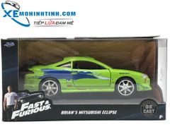 MH BRIAN'S MITSUBISHI ESIPSE 1:32 (XANH)