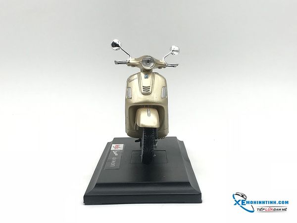 Xe Mô Hình Vespa GTS 300 ( 2017 ) 1:18 Maisto ( Vàng Đồng )