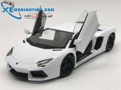 Xe Mô Hình Lamborghini Aventador Lp700 1:18 Welly-Fx (Trắng)