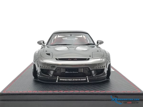 IGNITION MODEL 1:18 ROCKET BUNNY RX-7 (GUN METALLIC)