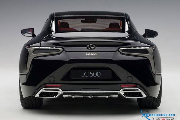 XE MÔ HÌNH LEXUS LC 500 (BLACK/DARK ROSE INTERIOR) 1/18 AUTOART