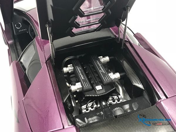 Lamborghini Murcielago LP670-4 SV Autoart 1:18  ( Tím )