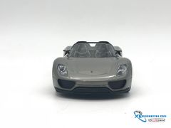 24031G MH WELLY FX PORSCHE 918 SPYDER 1:24 (XÁM MUI CỨNG )