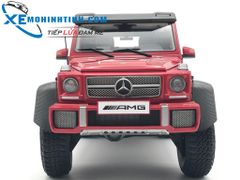 XE MÔ HÌNH MERCEDES-BENZ G63 AMG 6X6 1:18 AUTOART (ĐỎ)