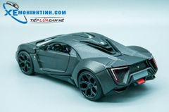 XE MÔ HÌNH LYKAN HYPERSPORT 1:24 JADA TOYS (ĐEN NHÁM)