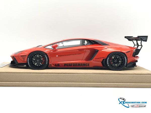 LB1864(O-D) MH LB WALKS LAMBORGHINI AVENTADOR LP700-4 (ORANGE-DA)