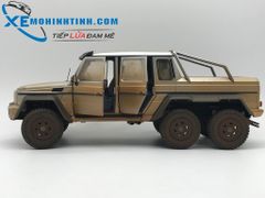 Xe Mô Hình Mercedes-Benz G63 Amg 6X6 1:18 Autoart (Bạc)