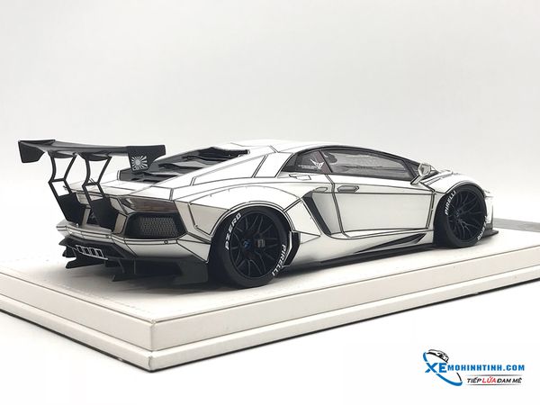 J32-14 MH JUC LAMBORGHINI AVENTADOR LB 1:18 ( WHITE )