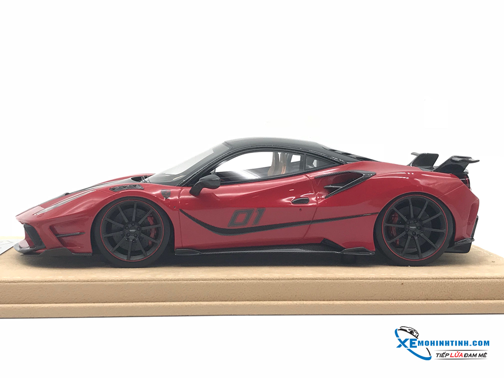 Ferrari 488 4XX Siracusa Mansory JUC 1:18 (Đỏ) – Shop Xe Mô