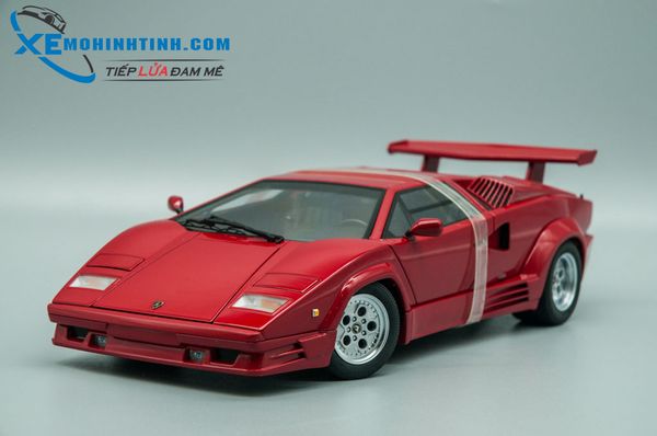 XE MÔ HÌNH LAMBORGHINI COUNTACH 25th ANNIVERSARY EDITION 1:18 AUTOART (ĐỎ)