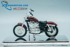 XE MÔ HÌNH HARLEY DAVIDSON 2012 XL 1200V Seventy-Two 1:18 MAISTO (ĐỎ)