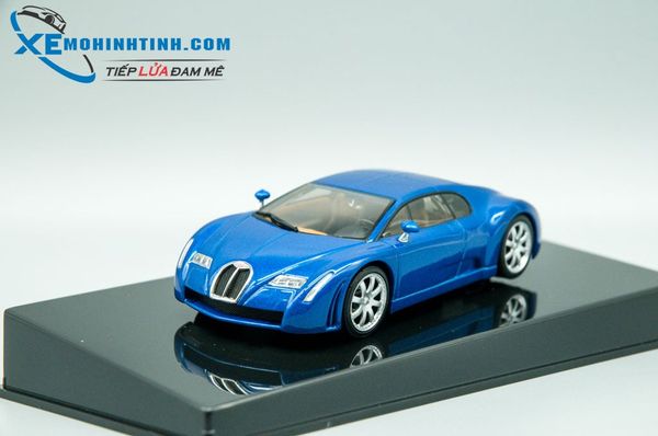 Xe Mô Hình Bugatti Chiron 1:43 Autoart (Xanh)