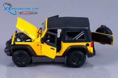 XE MÔ HÌNH JEEP WRANGLER RUBICON 2014 1:18 MAISTO (VÀNG)