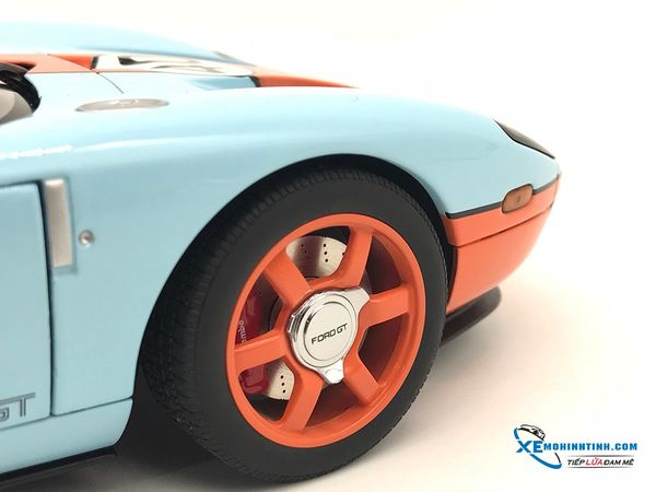 Ford GT 2004 Autoart 1:18 ( Xanh , Cam )