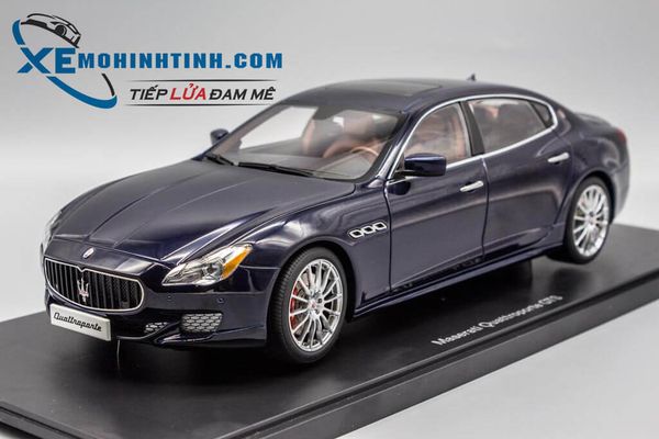 Xe Mô Hình Maserati Quattroporte Gts 1:18 Autoart (Xanh Đen)