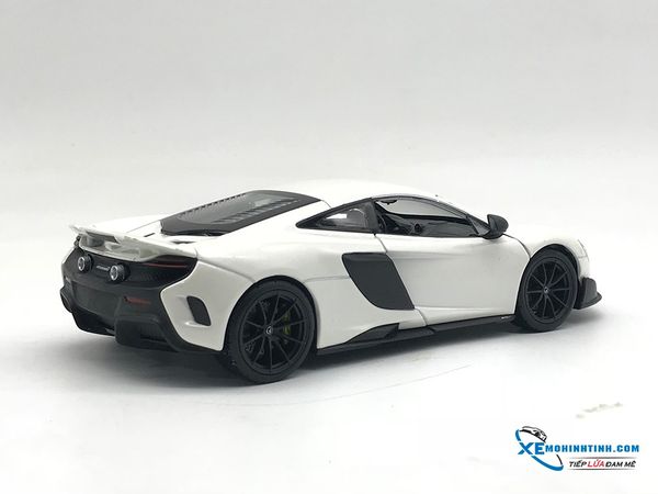 Xe Mô Hình McLaren 675LT 1:24 Welly ( Trắng )