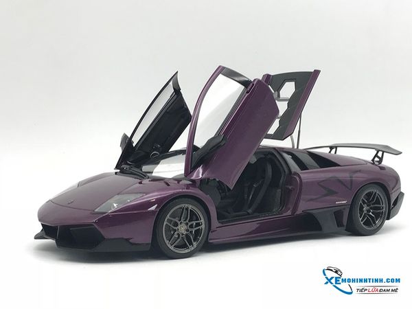 Lamborghini Murcielago LP670-4 SV Autoart 1:18  ( Tím )