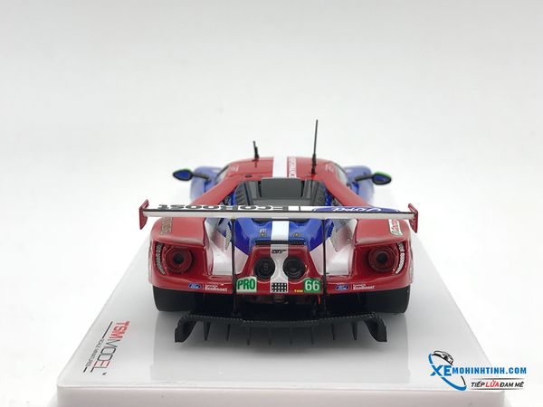 TSM430106 MH TSM-MODEL 1:43 FORD GT #66 2016 24HR. OF LE MANS LMGTE PRO 4TH PLACE FORD CHIP GANASSI TEAM UK