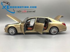 XE MÔ HÌNH MERCEDES MAYBACH S-KLASSE S600 1:18 AUTOART (VÀNG)