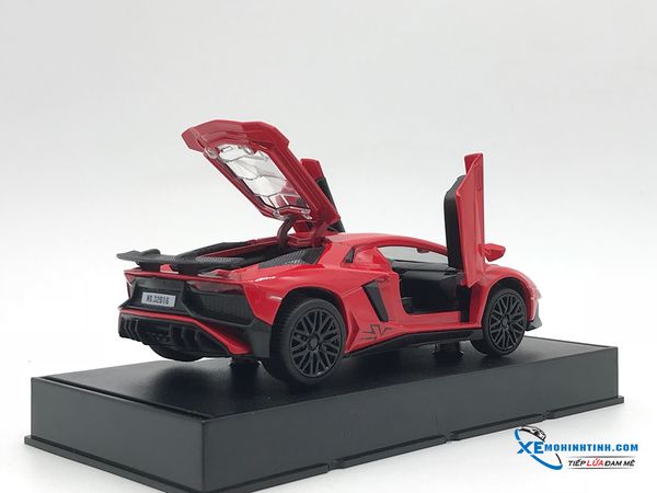 32016 MH MINIAUTO LAMBORGHINI AVENTADOR SV LP750-4 1:32 (HỘP 1C)- Đỏ