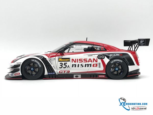 Nissan GT-R NISMO GT3 BATHURST 12HOUR WINNER 2015 F.STRAUSS:K.CHIYO:W.REIP #35A Autoart 1:18 (Đỏ)