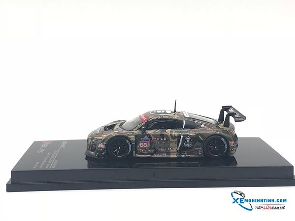 Audi R8 LMS Cup 2016 - Shanghai Round AAPE/ Audi HK - Marchy Lee Tarmac Works 1:64 (Nâu)